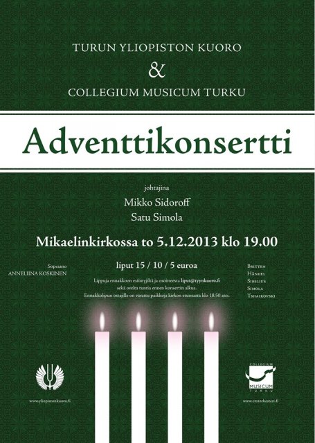 Adventtikonsertti 2013